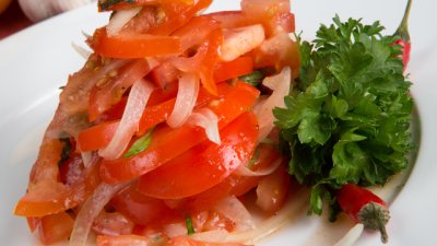 Салата с аншоа по неаполитански