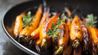 Глазирани моркови с масло и лимонов сок