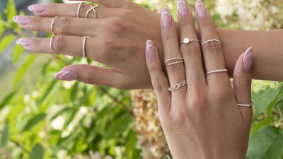 Двоен френски маникюр