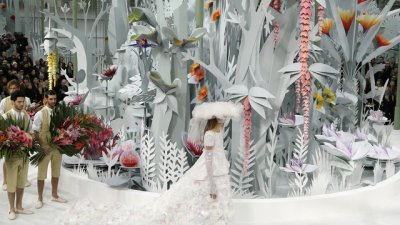 Пролетна градина в стил  Chanel (галерия)