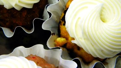 Глазура за мъфини с крема сирене