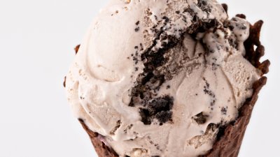 Домашен сладолед с бисквити без машина