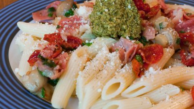 Паста пене с водка