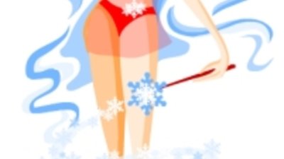 Снежанка ще разпръсква коледна магия само по бельо