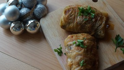 Видео рецепта: Зелеви сарми с боб за Бъдни вечер