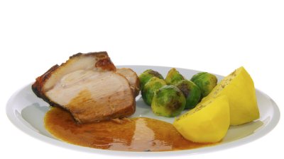 Свинско филе с хрупкава коричка 