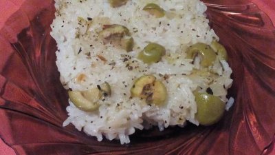 Ориз със зелени маслини 