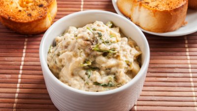 Салата с патладжан и пилешко