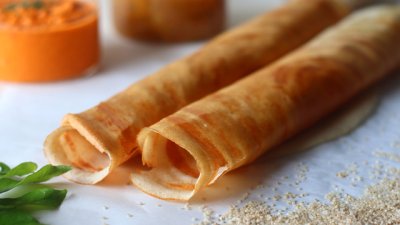 Палачинки от червена леща без брашно