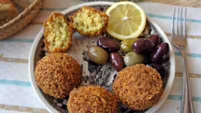 Фалафел с картофи и нахут