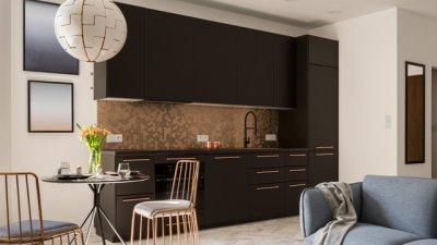 Как да разположите масата за хранене в малък апартамент