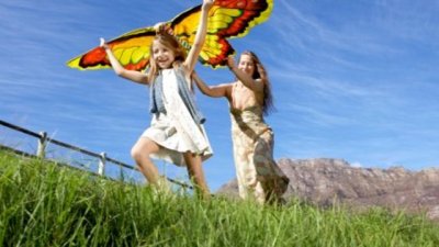 Пуснете хвърчило с децата