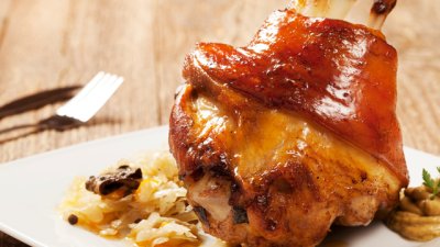 Печен джолан с бира