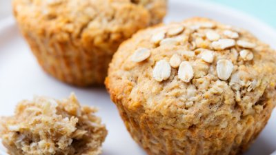 Ябълкови мъфини с овесени ядки 