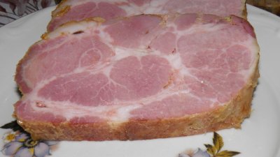 Свински врат на фурна