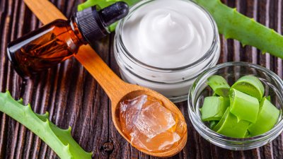 Маски с алое вера за след плаж