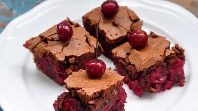 Брауни с череши 