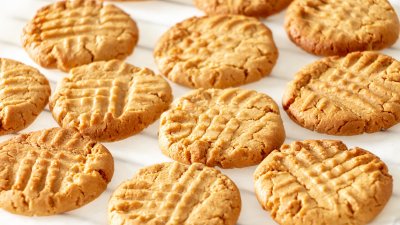 Лесни фъстъчени бисквити с 3 съставки