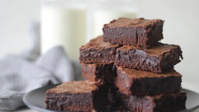 Веган брауни с ванилия