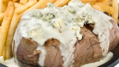 Пържоли със сирене и зеленчуци