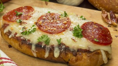 Бърза пица с багета