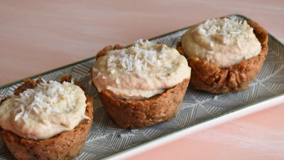 Сурови тиквени къпкейкове