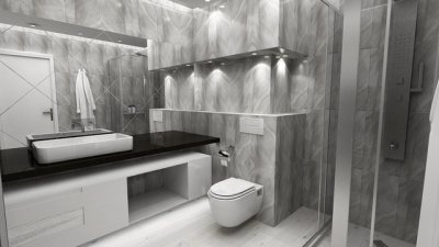 3D проект за баня или как да изберете перфектния стил