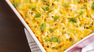 Мексиканска запеканка с телешко 