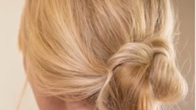 Красив кок за по-малко от пет минути (видео)