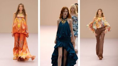 Ефирни материи, волани и цветя от Zimmermann за пролет/лято 2026 (+Снимки)