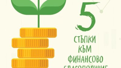 „Пет стъпки към финансово благополучие“ – Клеър Сийл