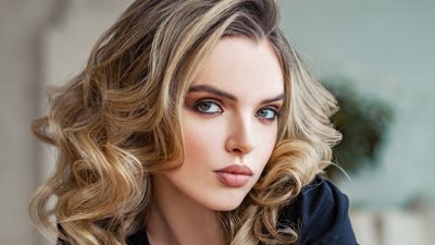 Цветове в косите, подходящи за балеаж (галерия)