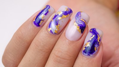 Контрастни маникюри