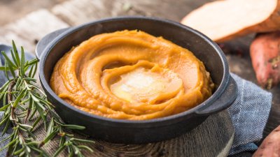 Пюре от сладки картофи