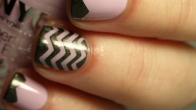Как да си направите зигзаг маникюр?