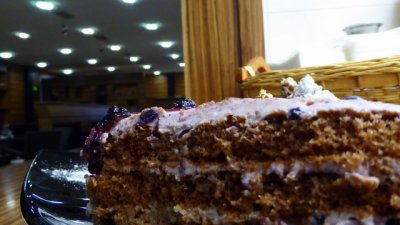 Торта с боровинки