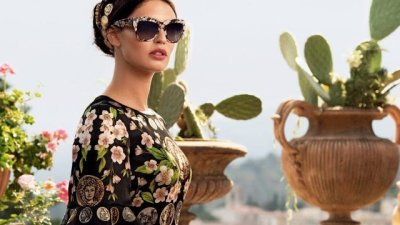 Очила с флорални мотиви от Dolce & Gabbana (видео и галерия)