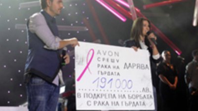 Концерт на Графа събра 191 000 лв. за превенция на рака на гърдата
