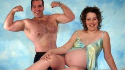 Най-абсурдните снимки на бременни жени