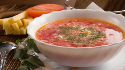 Лесна зелева чорба