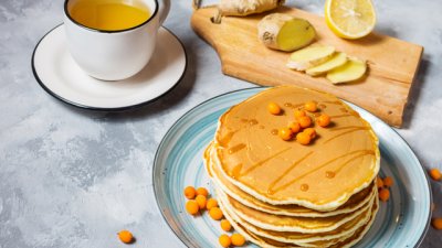 Коледни джинджифилови палачинки с канела