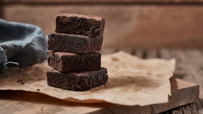 Брауни с агаве и ядки без захар