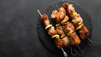 Свински шишчета със специална марината