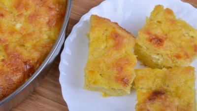 Лесна баница без кори и яйца 