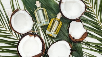 Маски с кокосово масло против бръчки