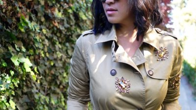 Превърнете обикновения шлифер в бутиков модел