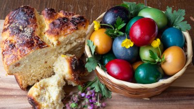 Козунак на конци без провали