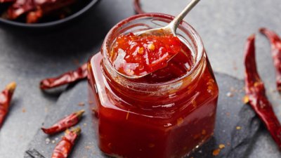 Конфитюр от червени люти чушки 