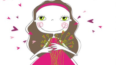 10-годишната Ерика Адамс помага на свои връстници, болни от рак