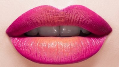 Омбре ефект върху устните